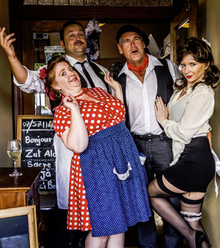 dinner show allo allo